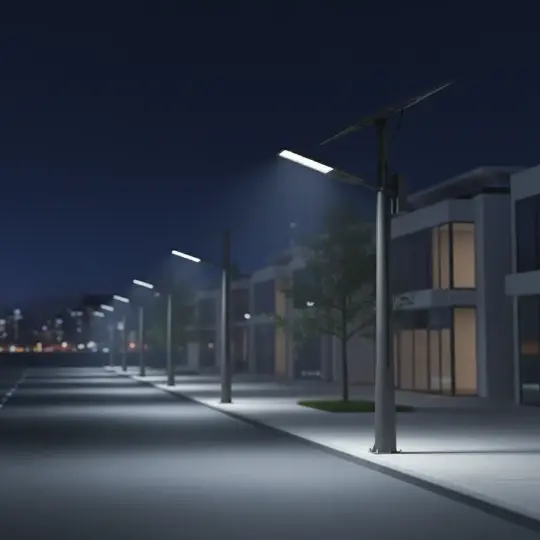 120W Solar Street Light
